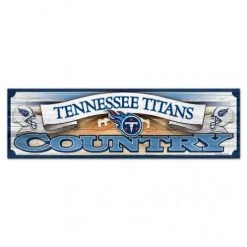 WinCraft TENNESSEE TITANS WOOD SIGN 9" X 30"