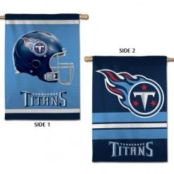WinCraft TENNESSEE TITANS VERTICAL FLAG 2 SIDED 28" X 40"