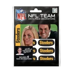 Party Animal Pittsburgh Steelers Eye Black Strips