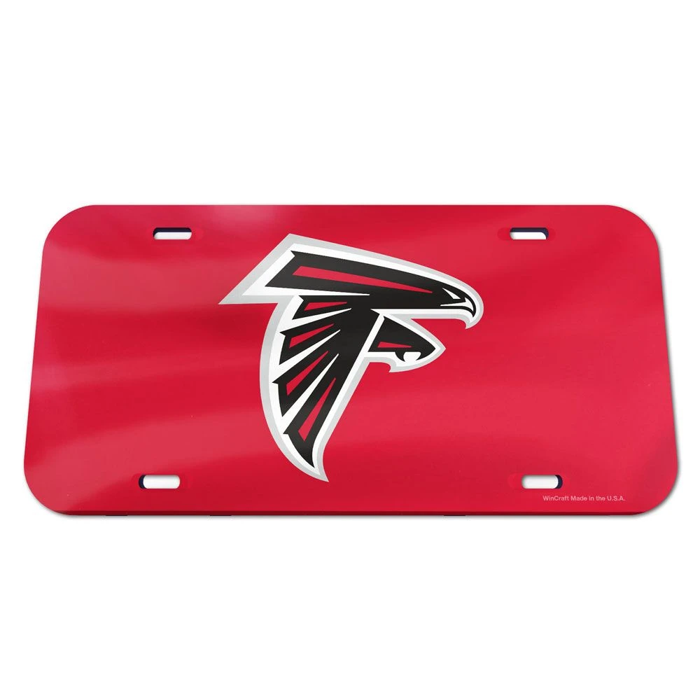 WinCraft Atlanta Falcons Logo Specialty Acrylic Classic License Plates 3 WinCraft Atlanta Falcons Logo Specialty Acrylic Classic License Plates