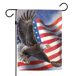 WinCraft Patriotic Garden Flag 12 By 18
