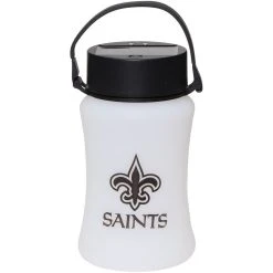AtlanticCoastSports New Orleans Saints Frosted Silicone Solar Lantern