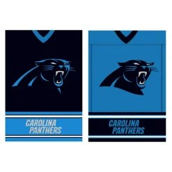 Evergreen Carolina Panthers Double Sided Jersey House Flag