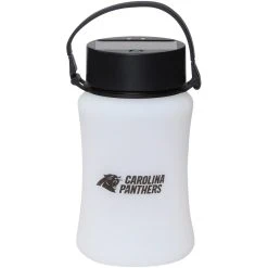 AtlanticCoastSports Carolina Panthers Frosted Silicone Solar Lantern