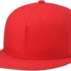 Richardson PTS65 Surge Fitted Custom Baseball Cap Red Embroidery Available