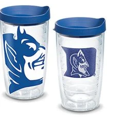 Tervis Duke Blue Devils Primary Logo And Colossal 2 Pack