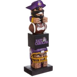 Evergreen East Carolina Pirates 16" Team Tiki Totem