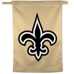 WinCraft New Orleans Saints Logo Vertical Flag 28" X 40"
