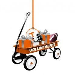 Evergreen University Of Tennessee Team Wagon Ornament
