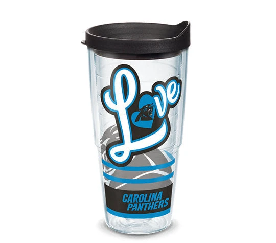 NFLĀ® Carolina Panthers Love Tervis Cup 16oz/24oz Available - Image 2