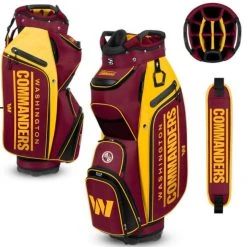 WinCraft Washington Commanders Cooler Cart Bag 3 Free Shipping