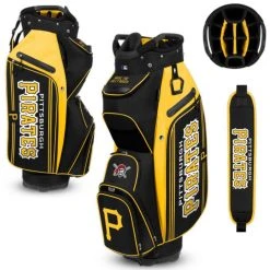 WinCraft Pittsburgh Pirates Cooler Cart Bag 3 Free Shipping