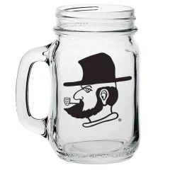 ATLANTIC COAST SPORTS Appalachian State University 16 Oz. Libbey Mason Jars With Handles