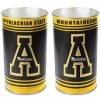 WinCraft NCAA Appalachian State University Wastebasket Tapered, 15" H
