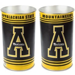 WinCraft NCAA Appalachian State University Wastebasket Tapered, 15" H