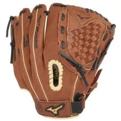 AtlanticCoastSports Mizuno Unisex Teen 11.5" Prospect Series PowerClose Baseball Glove 11 5 , Brown Tartan Flex Web, 11.5 US