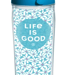 Tervis Life Is Good® - Small Daisies Wrap With Water Bottle Lid
