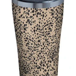 Tervis Sleek Cheetah Stainless Steel With Slider Lid