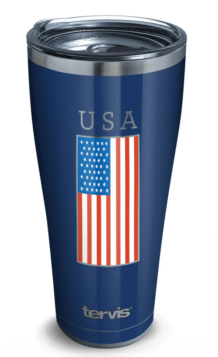 Tervis USA Flag Stainless Steel With Slider Lid - Image 2