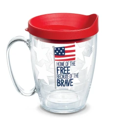 Tervis Coton Colors™ - Home Of The Free Coton Colors Wrap With Travel Lid
