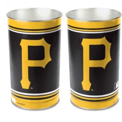WinCraft Pittsburgh Pirates Waste Basket 15” High