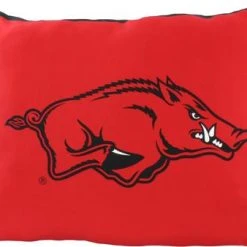 COLLEGE COVERS NCAA Arkansas Razorbacks Fully Stuffed Big Logo Pillow