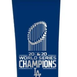 Great American Products Los Angeles Dodgers MLB 2020 World Series Champion 18 Oz. SKINNY Tumbler