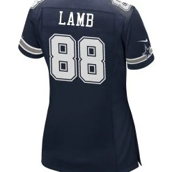 Dallas Cowboys Women’s CeeDee Lamb #88 Nike Navy Game Replica Jersey