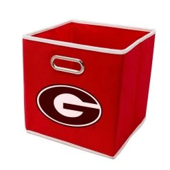 Franklin Georgia Bulldogs Collapsible Storage Bins