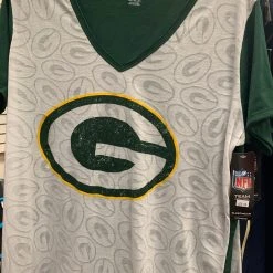 ATLANTIC COAST SPORTS Green Bay Packers Ladies Sleep Wear T’s