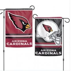 WinCraft Arizona Cardinals 2 Sided Garden Flag 12.5" X 18"