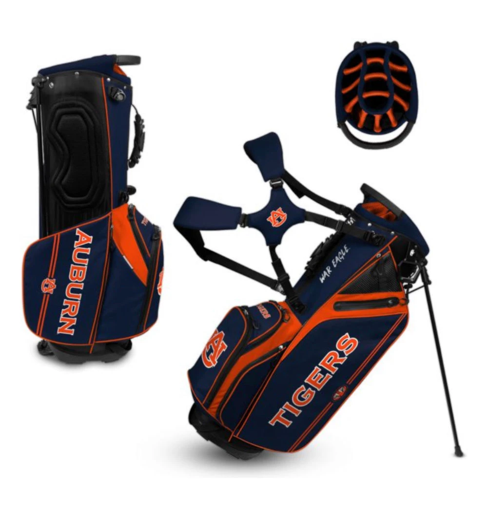 AtlanticCoastSports Auburn Tigers Caddie Carry Hybrid Bag