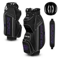 WinCraft Kansas State Wildcats 3 Cooler Cart Bag Free Shipping