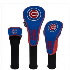 WinCraft Chicago Cubs 3 Set Golf Headcovers