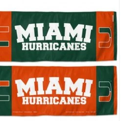 WinCraft Miami Hurricanes Cooling Towel 12”X30”