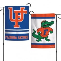 WinCraft Florida Gators 2 Sided Garden Flag 12.5" X 18"