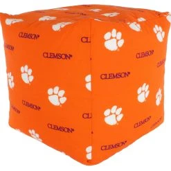 COLLEGE COVERS Clemson University Cube Cushion