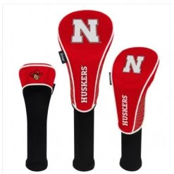 WinCraft Nebraska Huskers 3 Set Golf Headcover