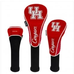 WinCraft Houston University Set Of 3 Golf Head Covers