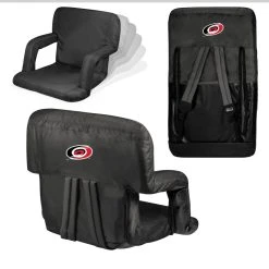 Picnic Time Carolina Hurricanes – Ventura Portable Reclining Stadium Seat