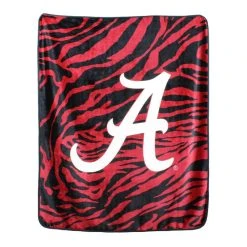 COLLEGE COVERS Alabama Crimson Tide Throw Blanket, 50" X 60"