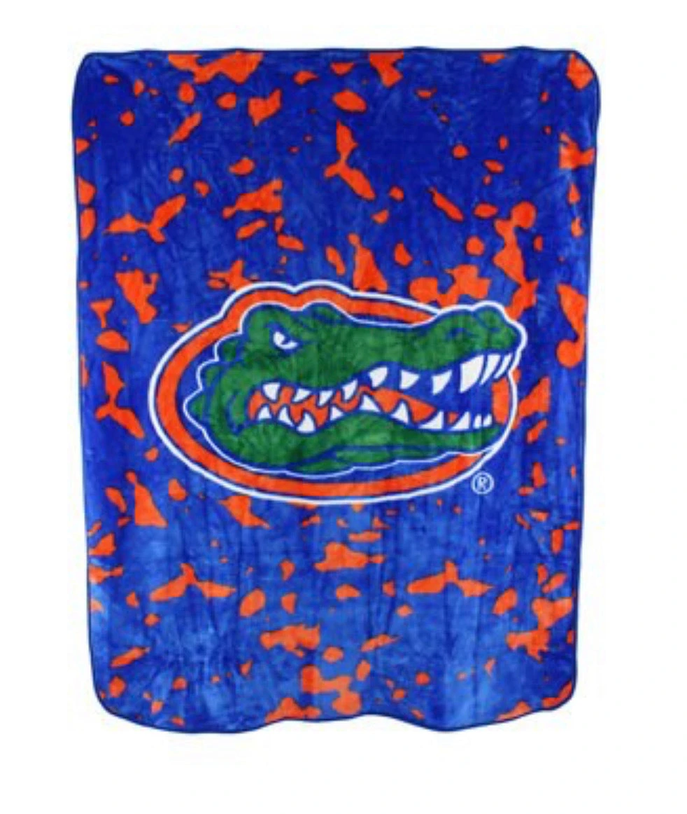 AtlanticCoastSports NCAA Florida Gators Huge Raschel Throw Blanket - Image 2