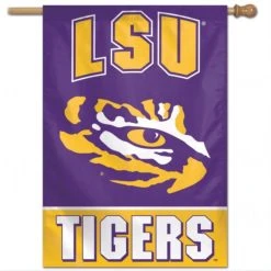 WinCraft LOUISIANA STATE UNIVERSITY VERTICAL FLAG 28" X 40"