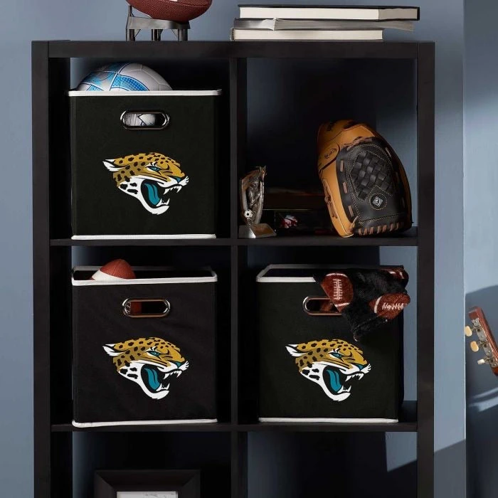 Franklin Jacksonville Jaguars NFL® Collapsible Storage Bins - Image 3