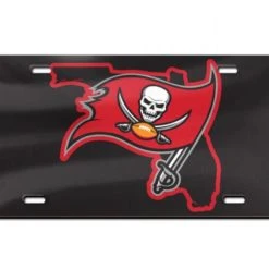 WinCraft Tampa Bay Buccaneers Acrylic License Plate