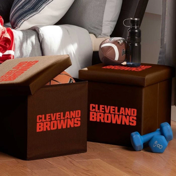 Franklin Cleveland Browns NFLĀ® Storage Ottoman