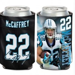 WinCraft Carolina Panthers Can Cooler 12oz. Christian McCaffrey