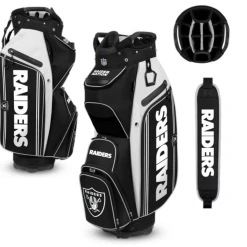 WinCraft Las Vegas Raiders Bucket 3 Cooler Cart Bag Free Shipping