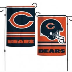 WinCraft Chicago Bears 2 Sided Garden Flag 12.5" X 18"
