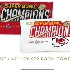 WinCraft Kansas City Chiefs Super Bowl Champs Locker Room Towel